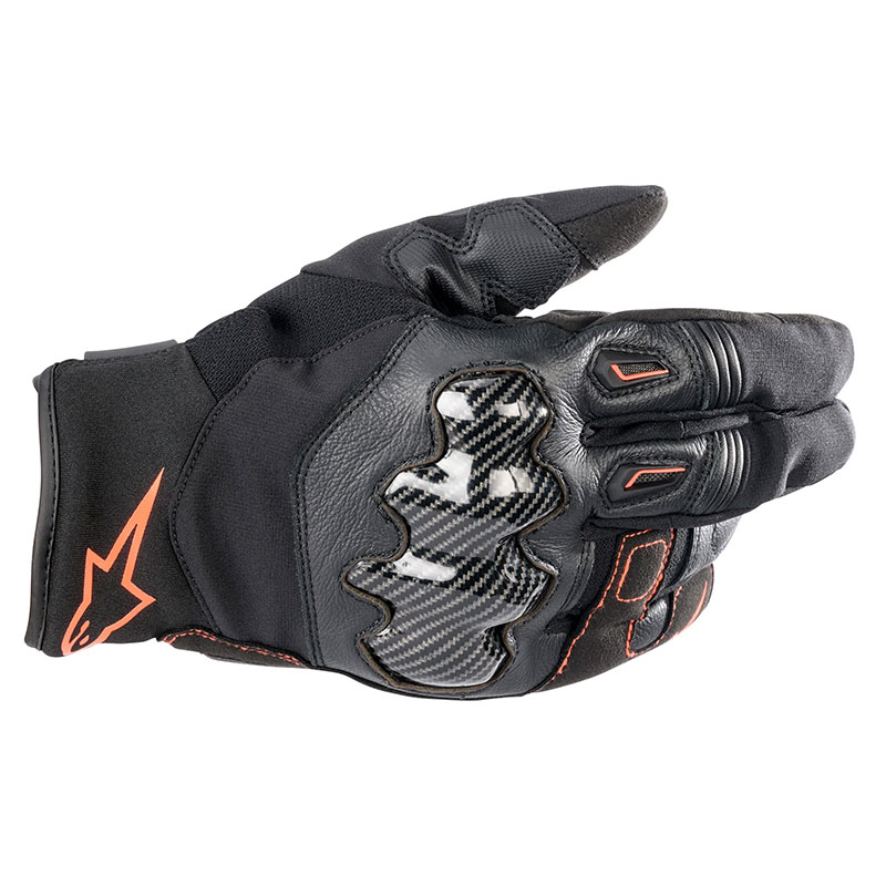 Guanti Alpinestars SMX-1 Drystar nero rosso