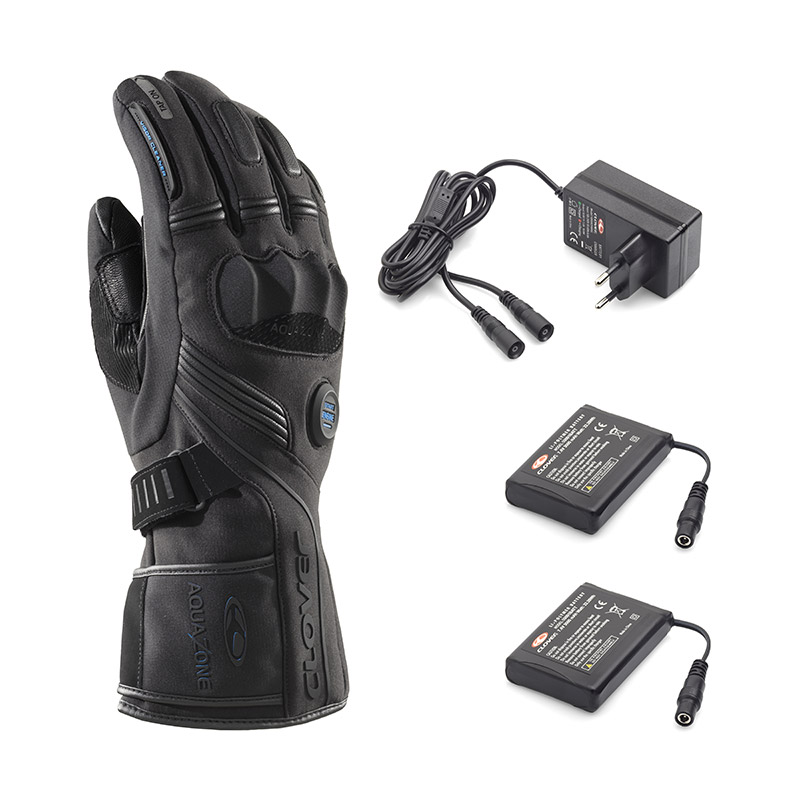 Guantes Calefactables Clover Polar 2 WP Kit negros