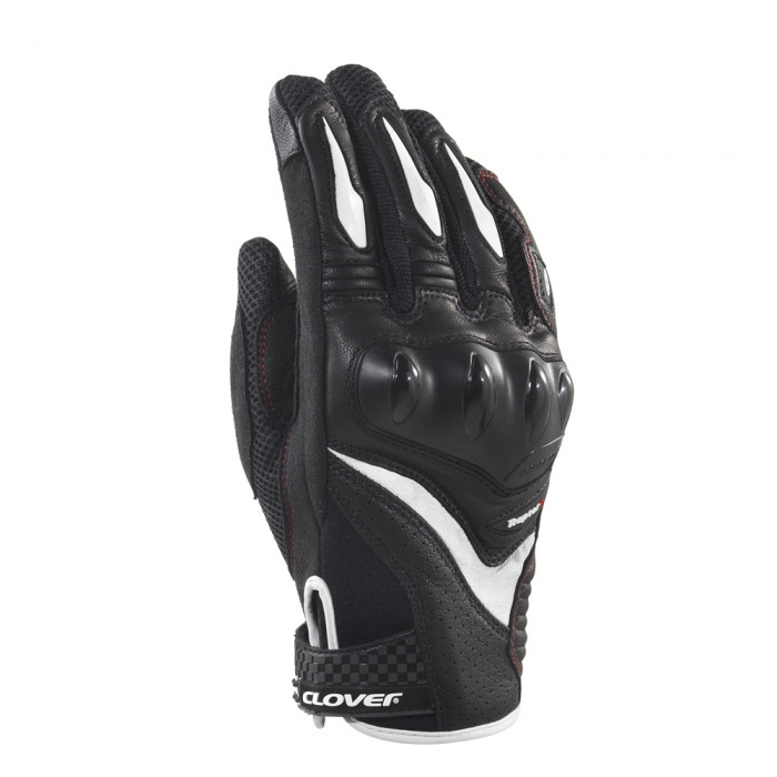 Guanti Clover Raptor 3 nero bianco