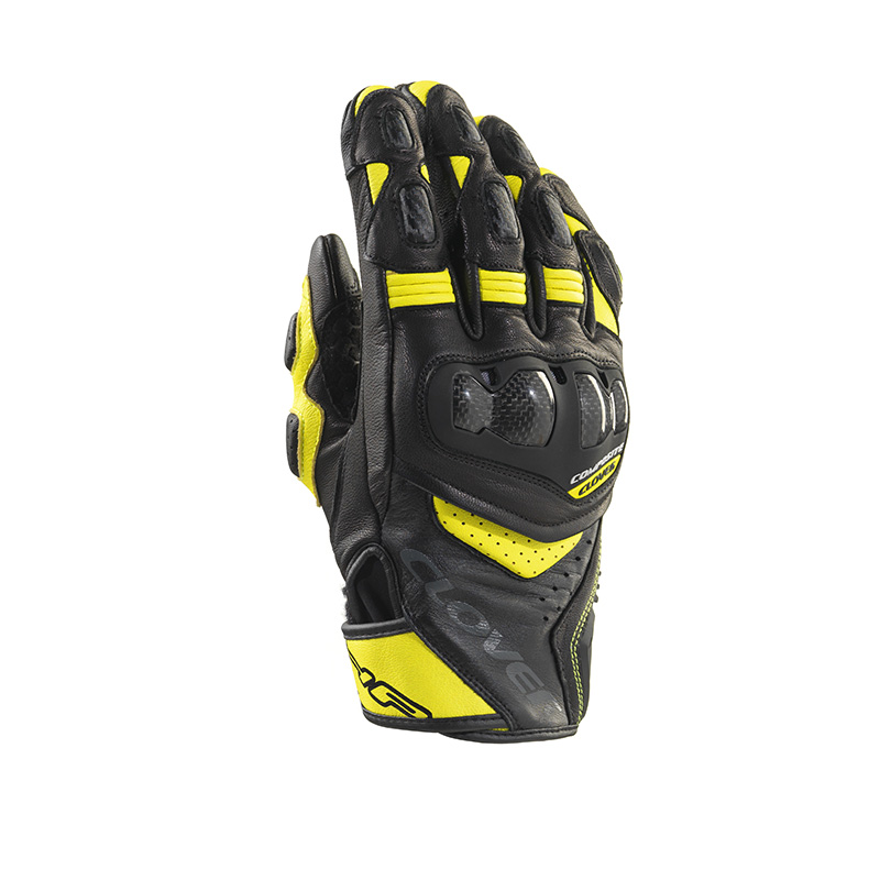 Guanti Clover RSC-4 nero giallo