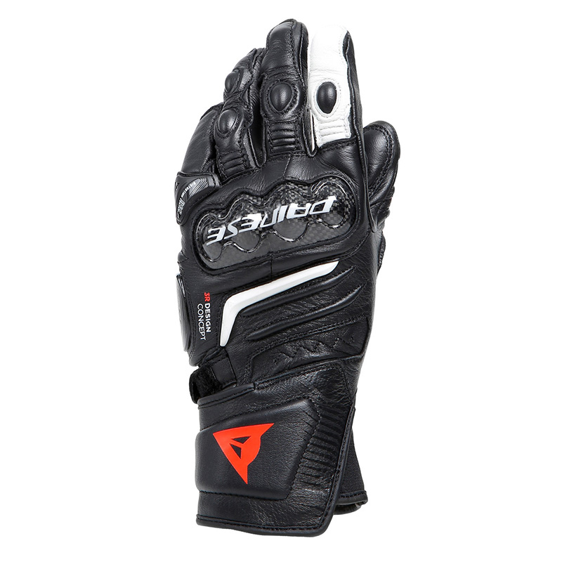 Guanti Donna Dainese Carbon 4 Long nero bianco