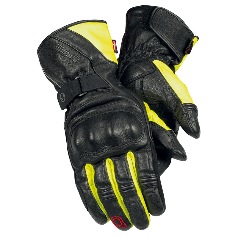 Dane Tjark Lady Gloves Black Yellow