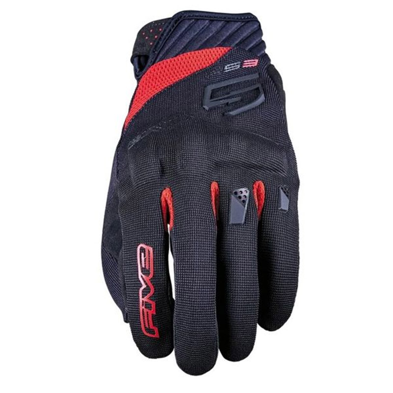 Guanti Five RS3 Evo nero rosso