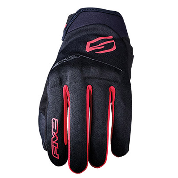 Guanti Five Globe Evo nero rosso