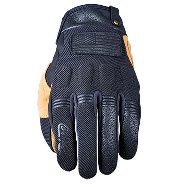 Five Scrambler Gloves Black