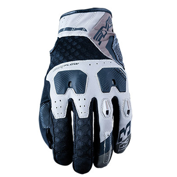 Guanti Five TFX3 Airflow nero bianco marrone