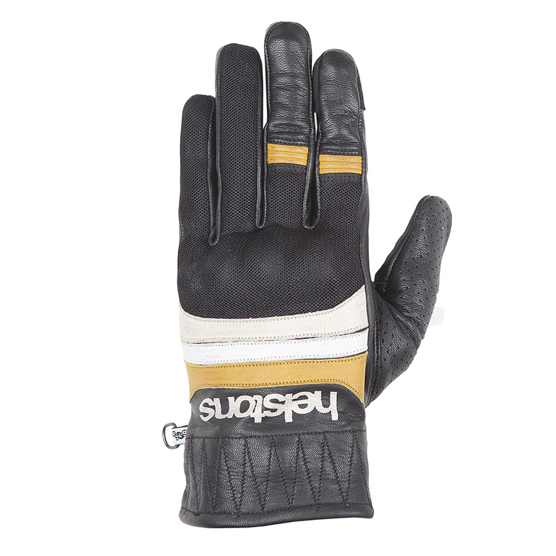 Guanti Helstons Bull Air bianco giallo