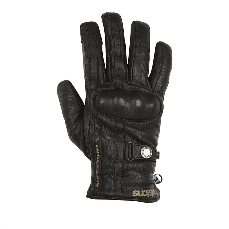 Helstons Burton Gloves Black