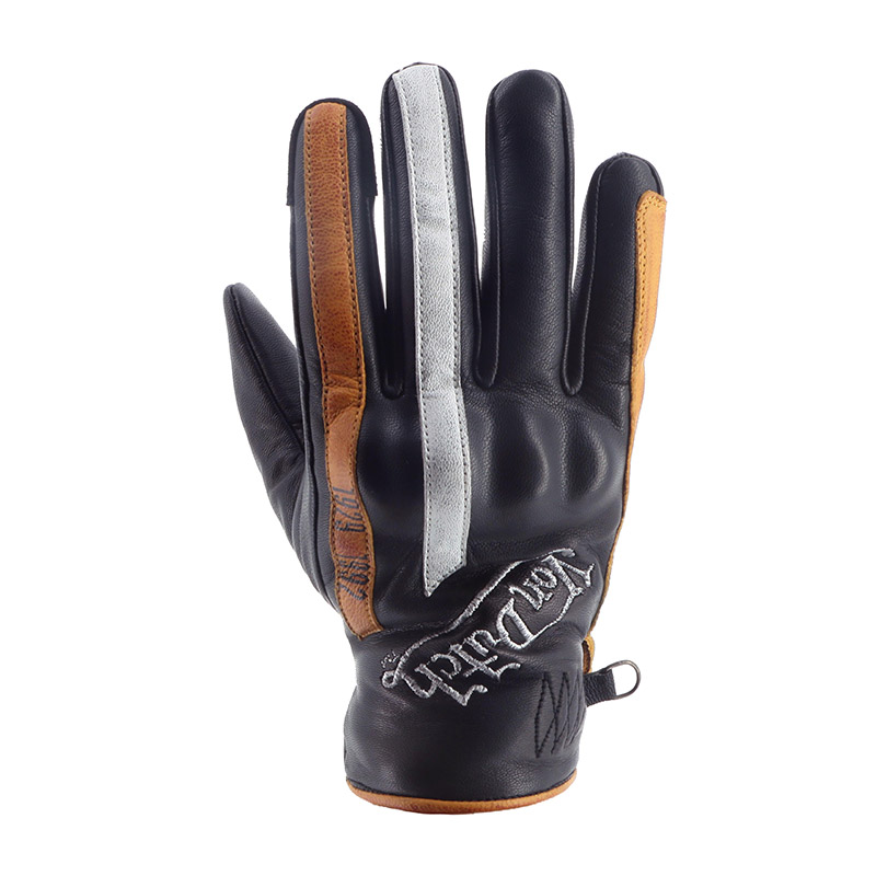 Guanti Helstons Hawk nero oro