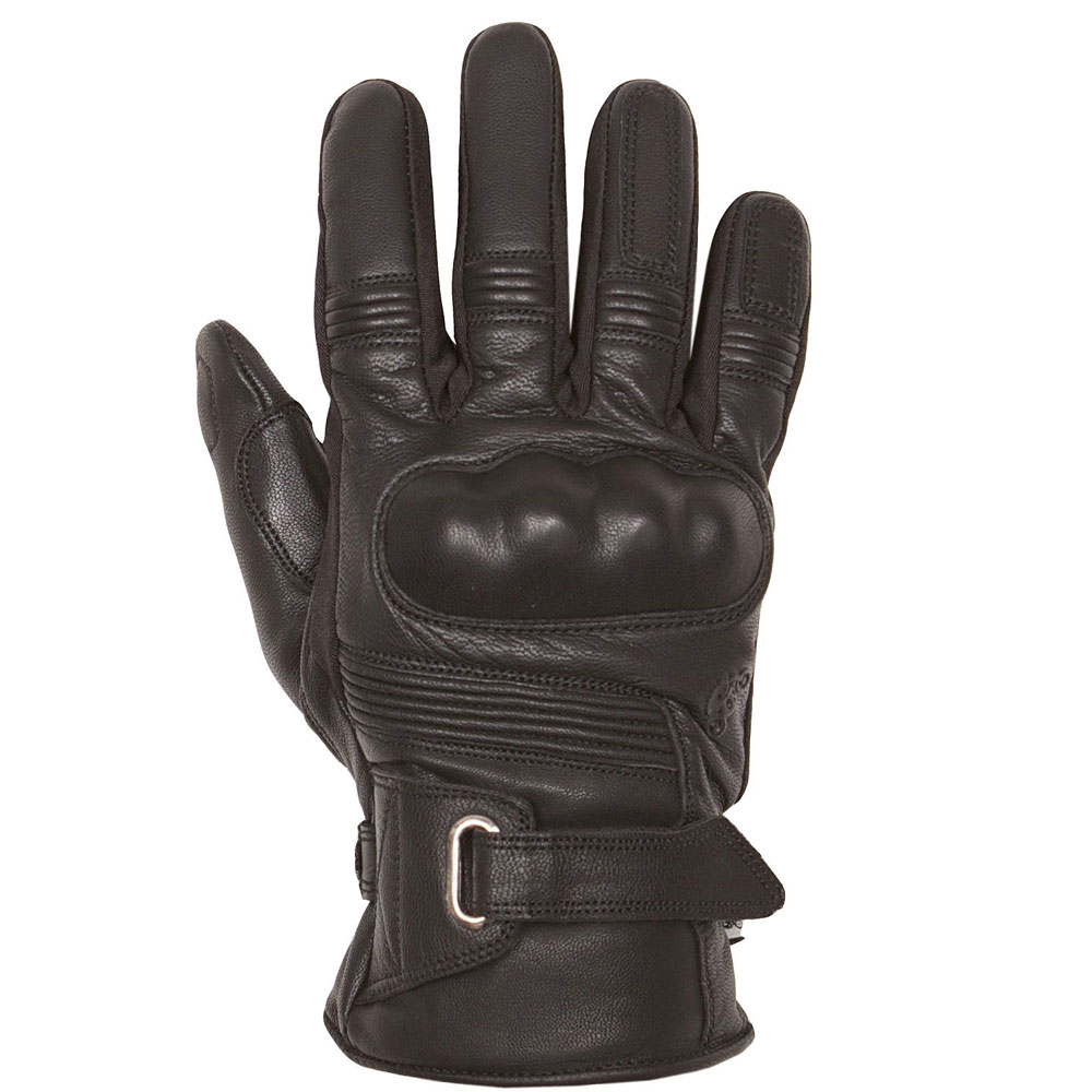 Helstons Vertigo Hiver Leather Gloves Black
