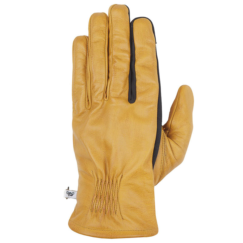 Helstons Desert Gloves Black Gold
