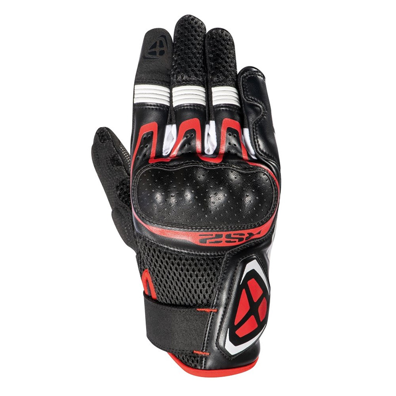 Guanti Ixon RS2 nero bianco rosso