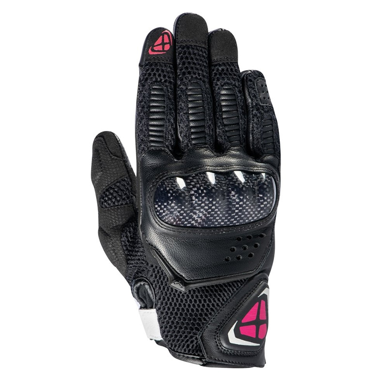 Guanti Donna Ixon RS4 Air nero fucsia