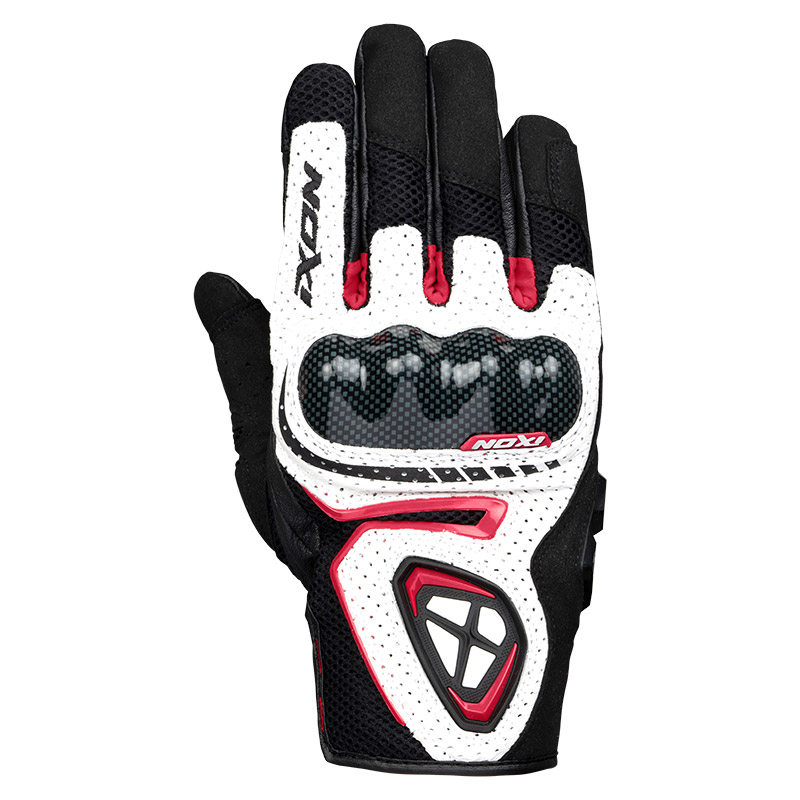 Guanti Ixon RS5 Air nero bianco rosso