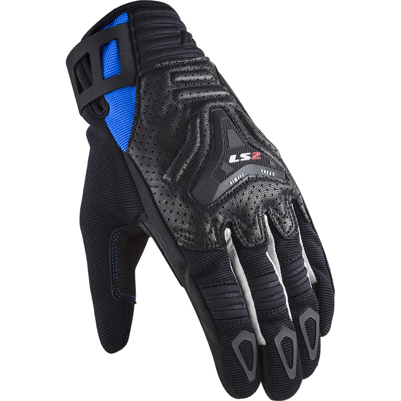 Guanti LS2 All Terrain nero blu