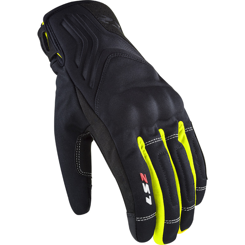 Guanti LS2 Jet 2 nero hv giallo