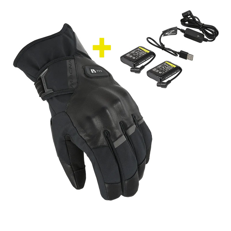 Guantes Calefactables Macna Era 2.0 RTX Kit negro