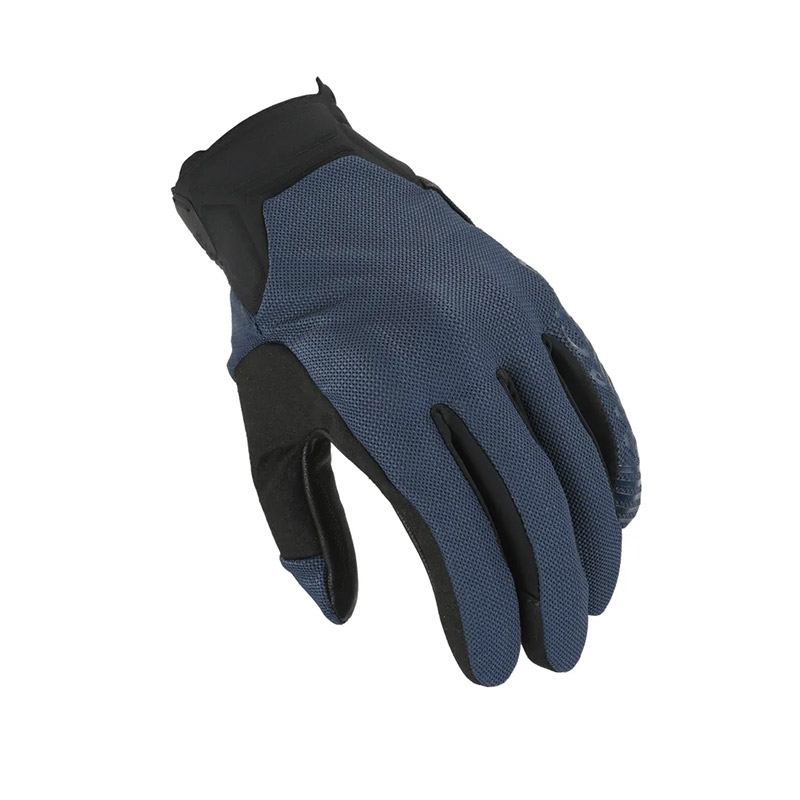 Guanti Macna Obtain Leather blu nero