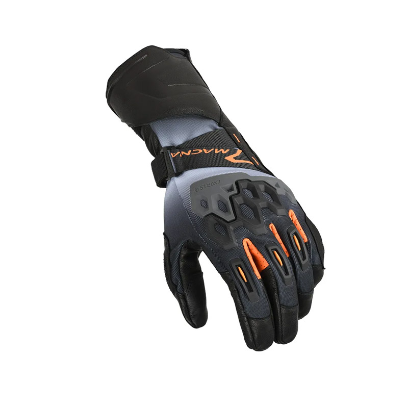 Guanti Macna Tanamax nero grigio arancio