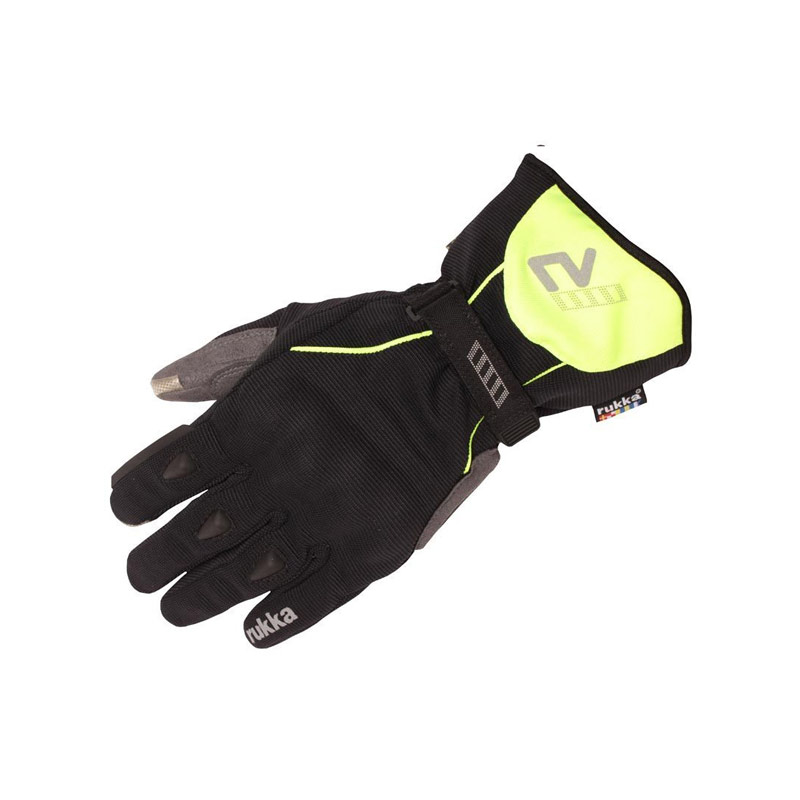 Rukka Virium X-trafit Gloves Black Yellow
