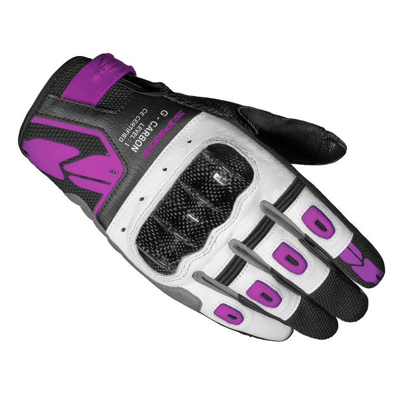 Guanti Donna Spidi G-Carbon Lady rosa