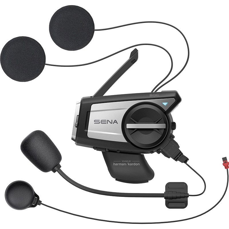 Sena 30K Motorcycle Bluetooth Headset Communication System With Mesh Intercom WIFI Pack