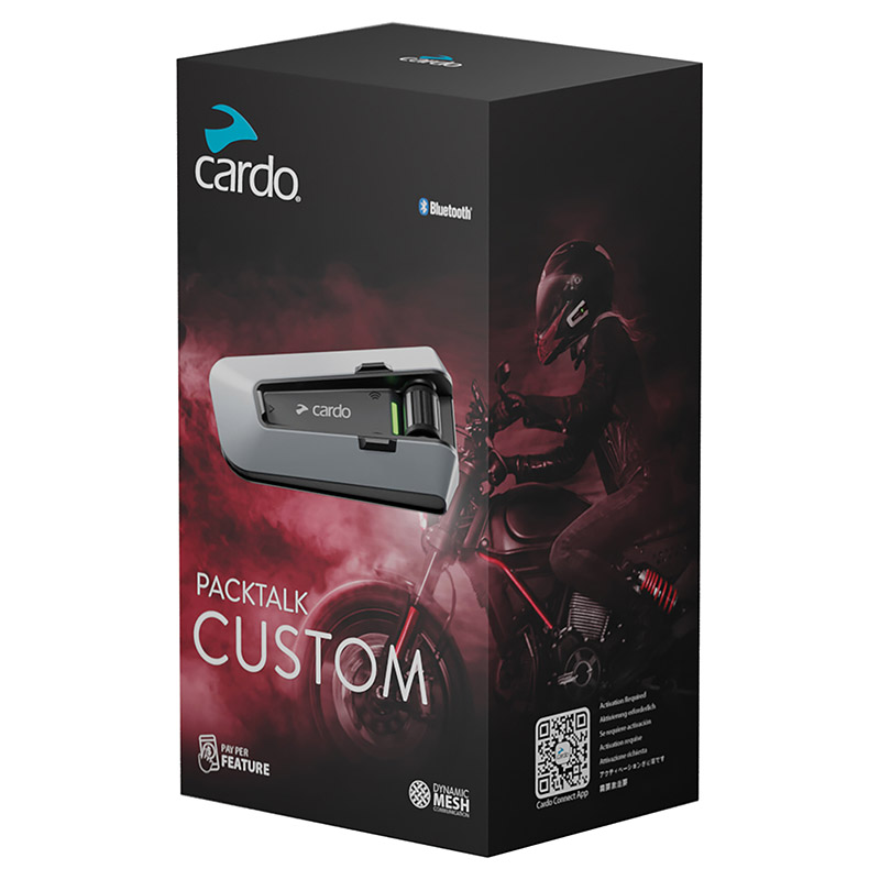 Interfono Cardo Packtalk Custom Singolo