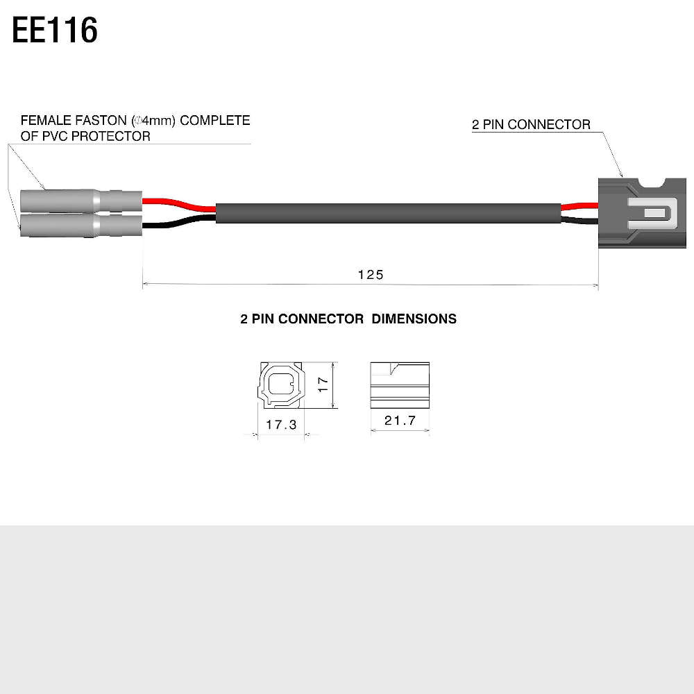 リアターンシグナル用リゾマ配線キットEE116H ライト EE116H | MotoStorm