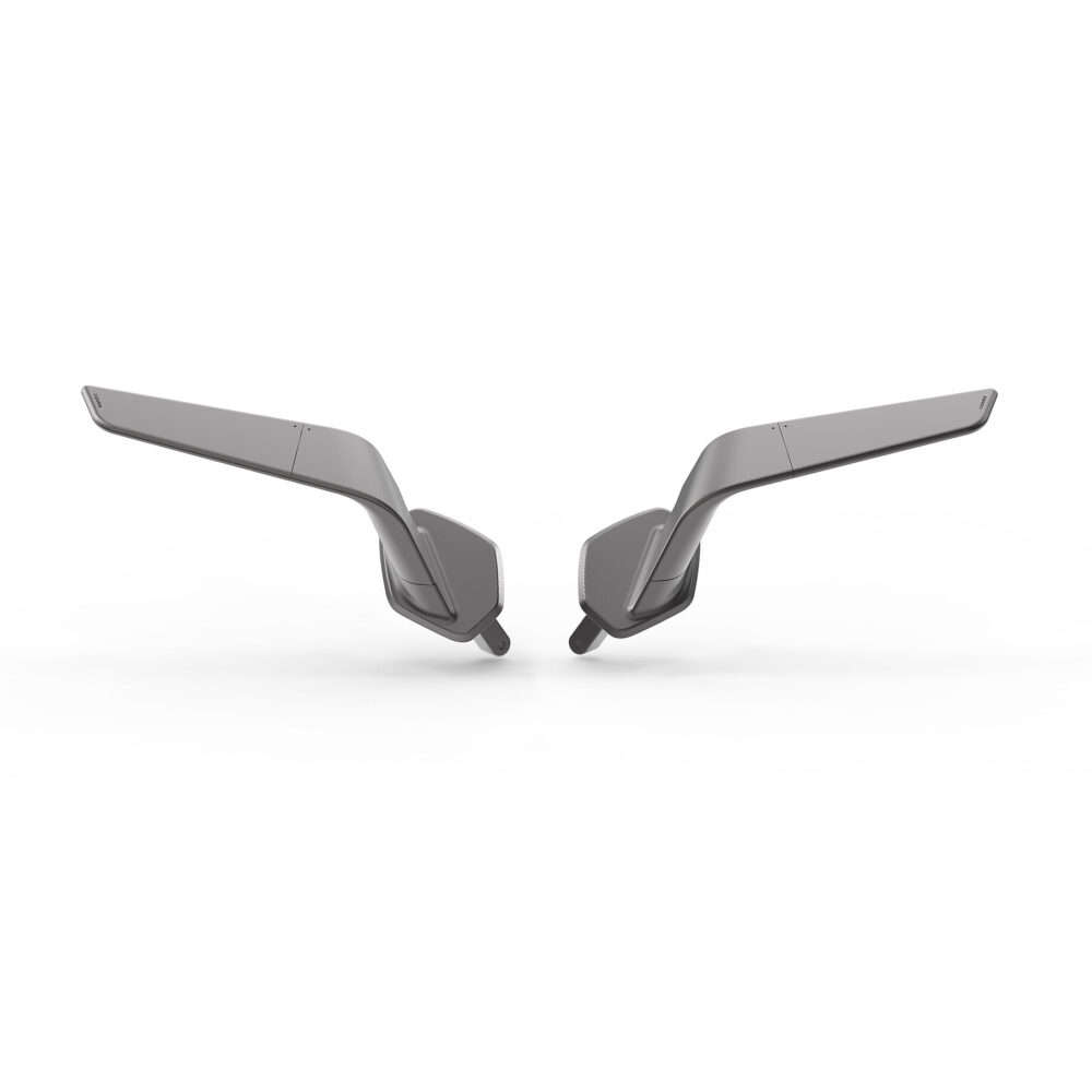 Coppia Specchi Rizoma Stealth Panigale V2 2025 grigio