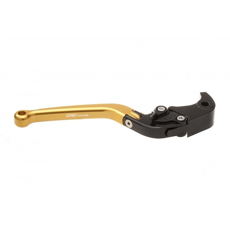 Leva Freno Piegabile Lunga Cnc Racing LBF28G Oro