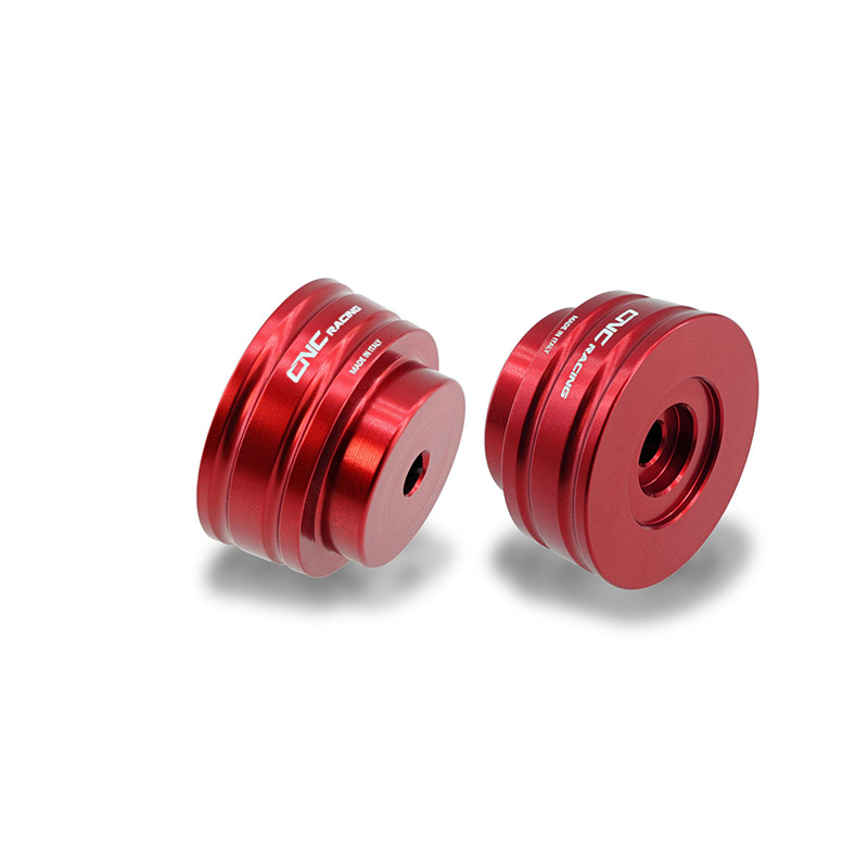 Contrappesi Manubrio CNC Racing CM240 rosso