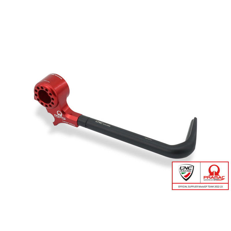 Protezione Leva Freno CNC Racing Street Pramac rosso