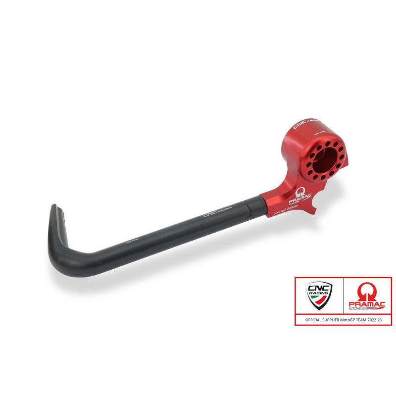 Protezione Leva Frizione CNC Racing Street Pramac rosso