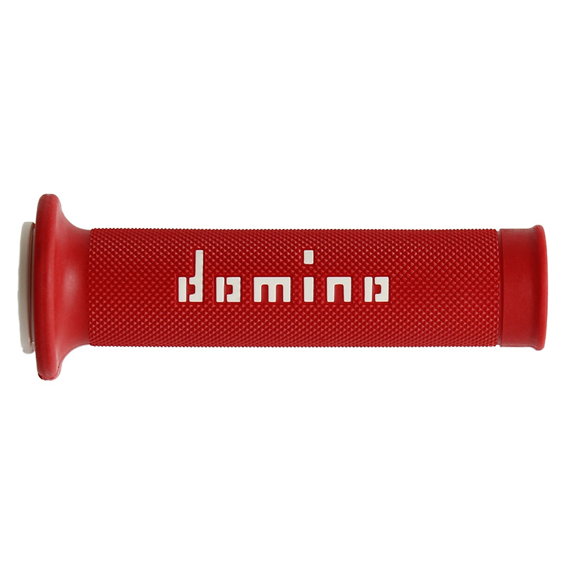 Manopole Domino A010 rosso bianco