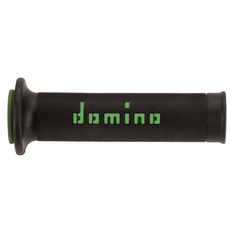 Coppia Manopole Domino A01041C nero verde