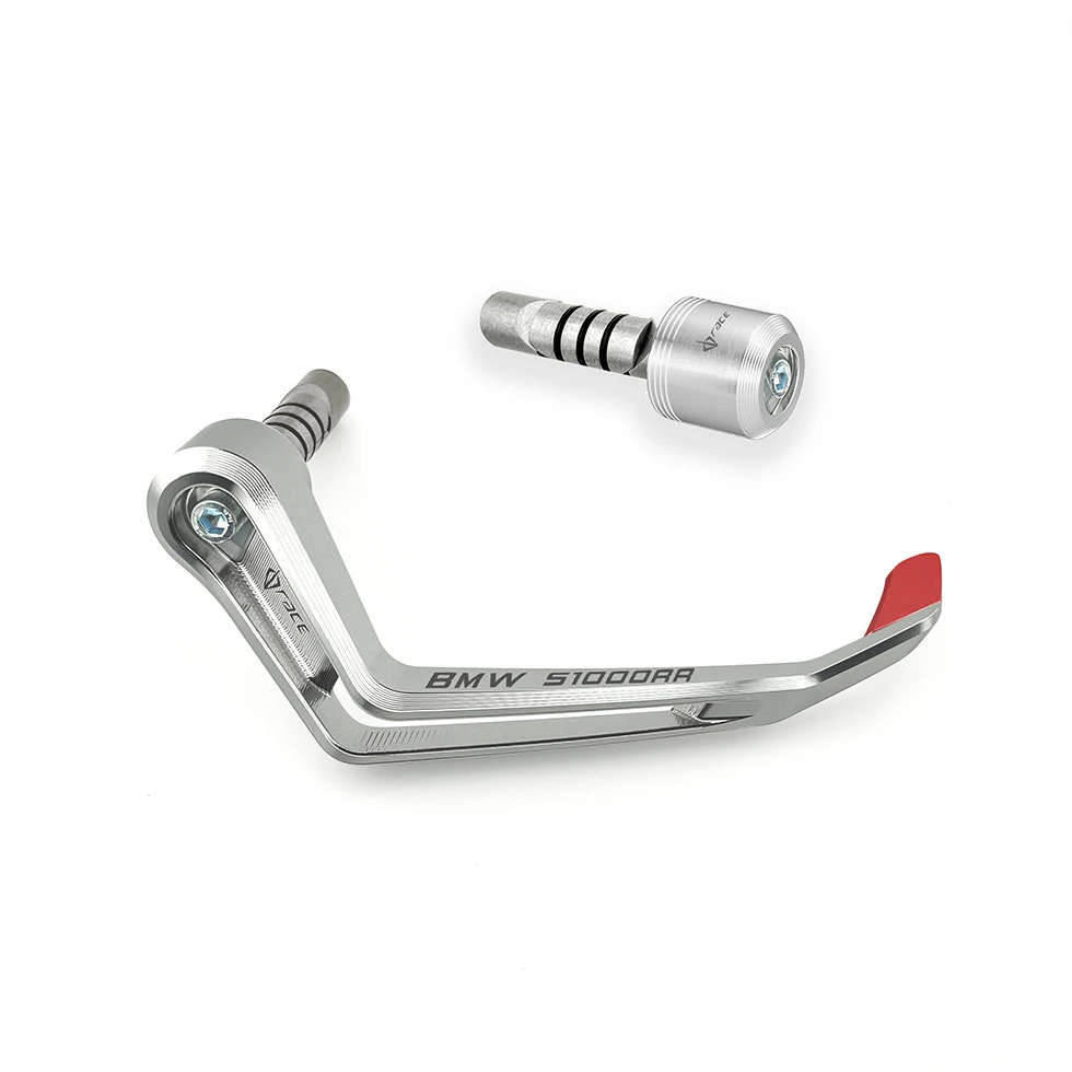 DB Race Paraleva e bilanciere Argento per BMW S 1000RR rosso