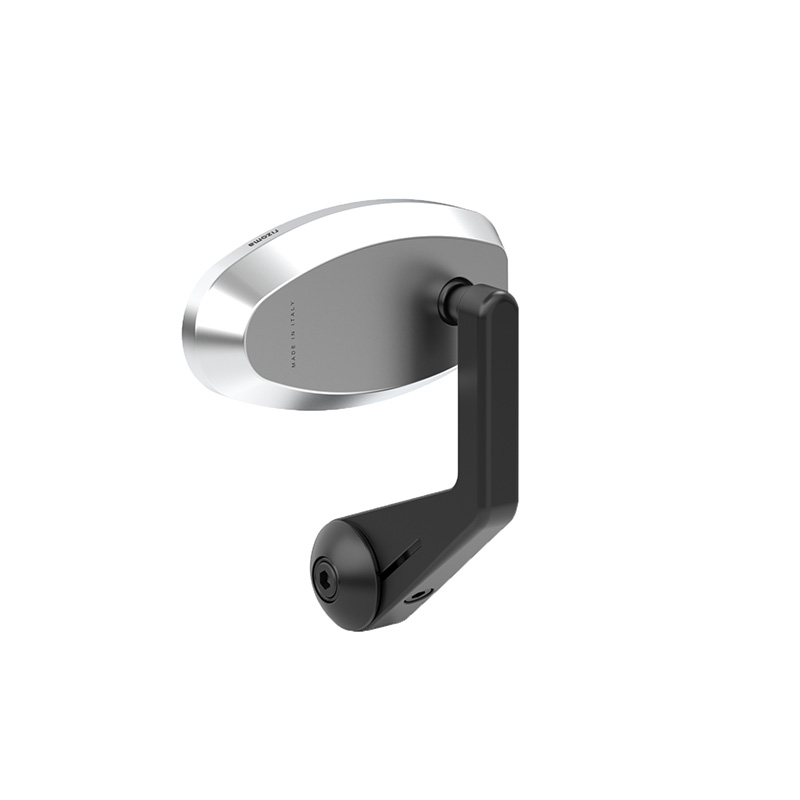 Specchio Rizoma Reverse Retro Restyling argento