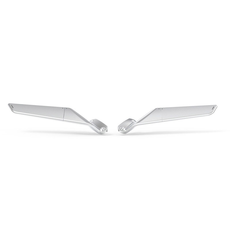 Specchi Rizoma Stealth Kawasaki ZX-4RR argento