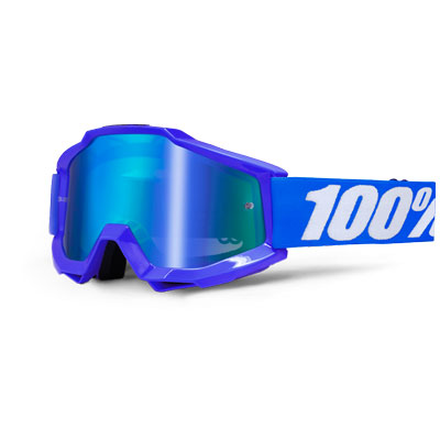 100% Accuri Reflex Blue mirror blue lens
