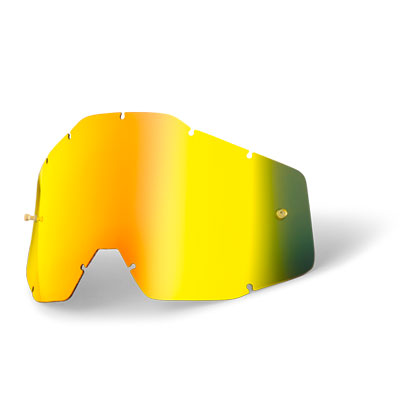 100% Lente per Racecraft Accuri Strata - Oro Specchiato