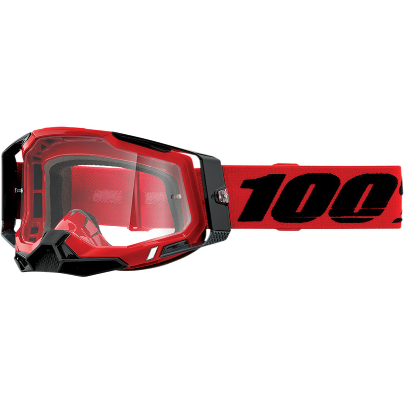 Maschera 100% Racecraft 2 Rosso