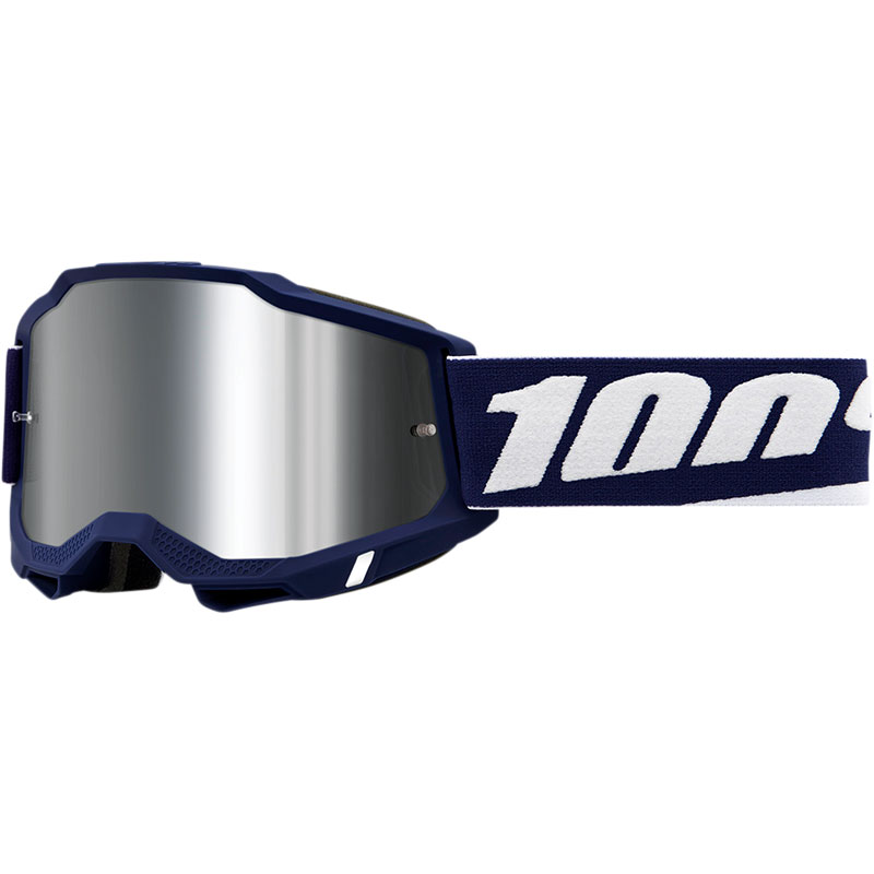 Maschera 100% Accuri 2 Mifflin specchiato argento