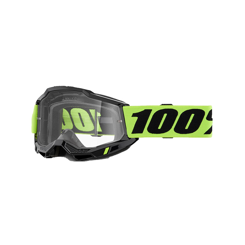 Maschera 100% Accuri 2 OTG 24 neon giallo