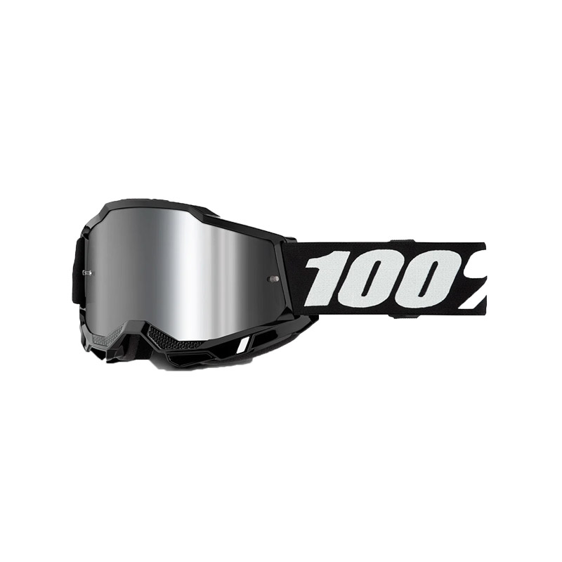 Maschera 100% Accuri 2 Session specchiato argento