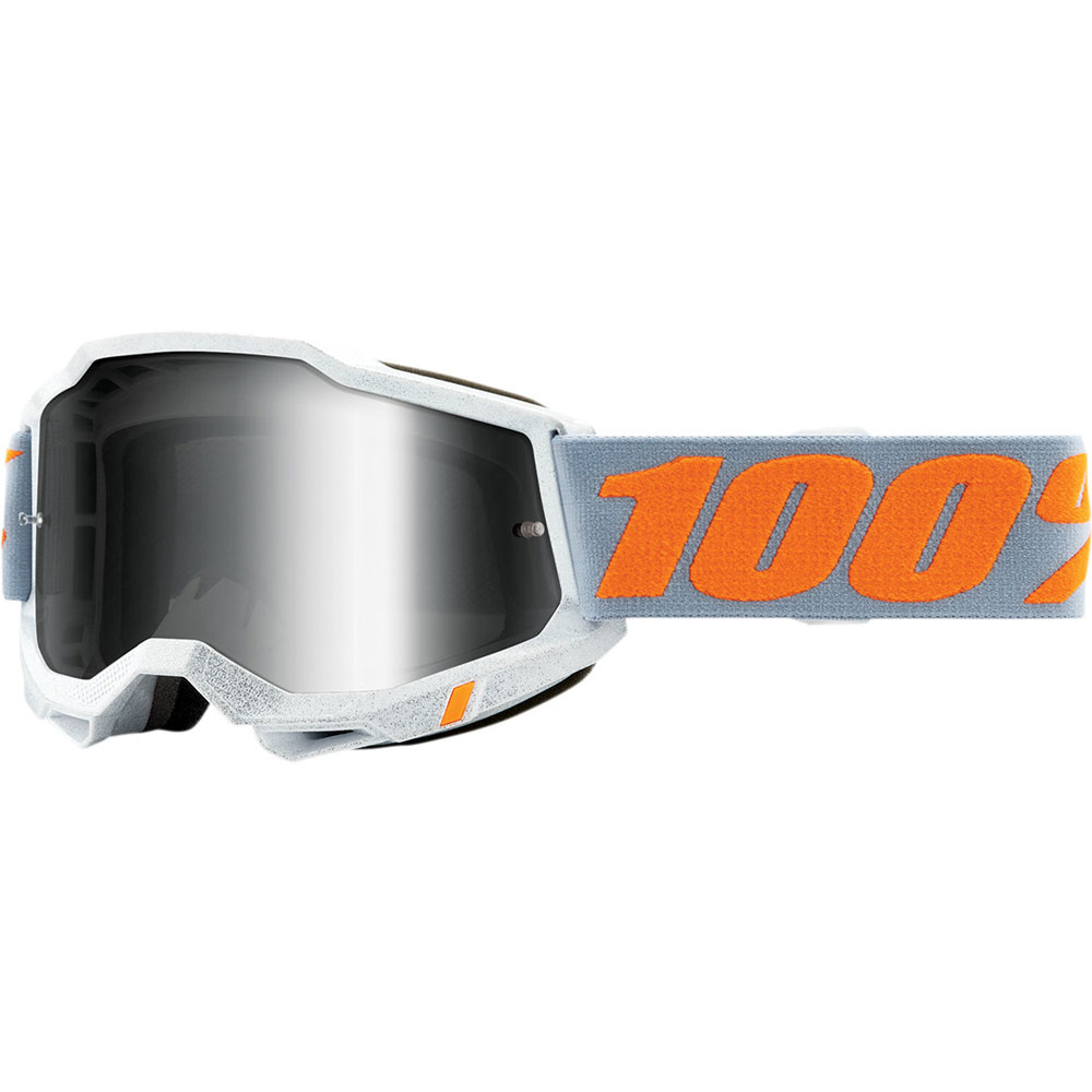 100% Percent MX Accuri Dauphine Clear Motocross Dirt Bike Goggles 