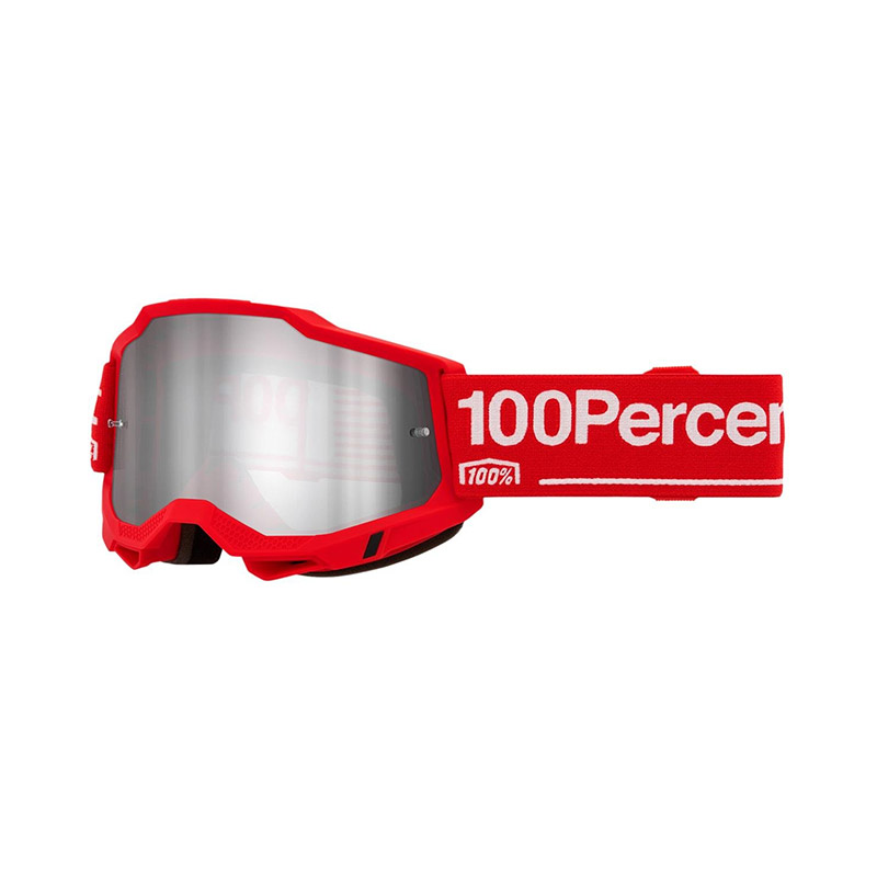 100% Accuri 2 Wolg Goggle argent miroir