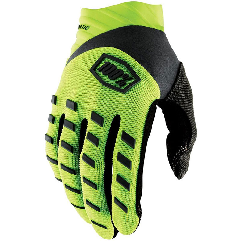 Guanti 100% Airmatic Youth giallo nero