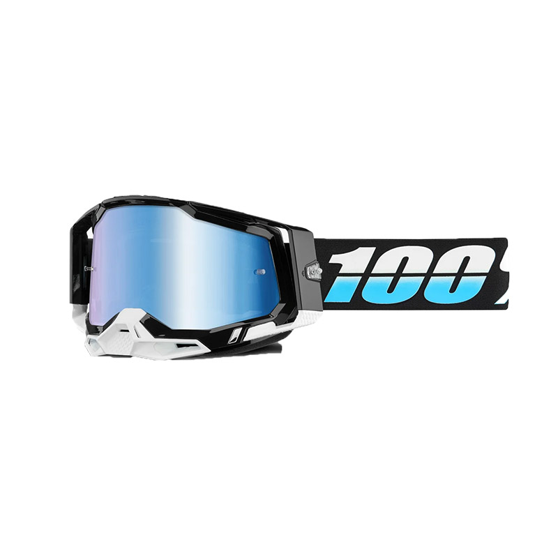 Maschera 100% Racecraft 2 Arkana specchiato blu