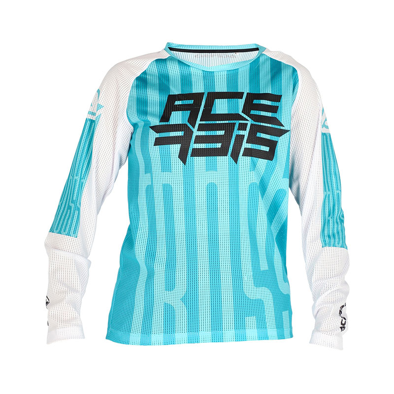 Maglia Acerbis MX J-Windy Five Kid Vented verde