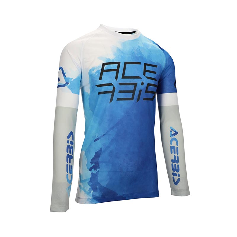 Maglia Acerbis J-Windy Vent Watermark blu